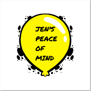 Jen's peace of mind Posters and Art